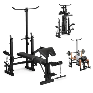6-In-1 Foldable Weight Bench